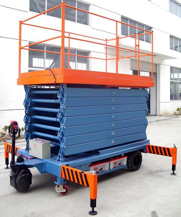 乌海助力行走剪叉式高空作业平台